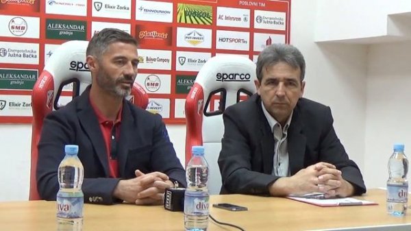 Konferencija za novinare pred meč protiv Voždovca (16. 5. 2017)