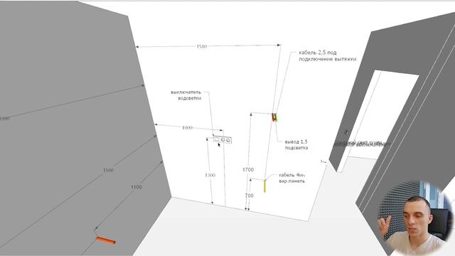 Краснодар, ЖК Сказка Град, проект для двухкомнатной квартиры смотреть онлайн