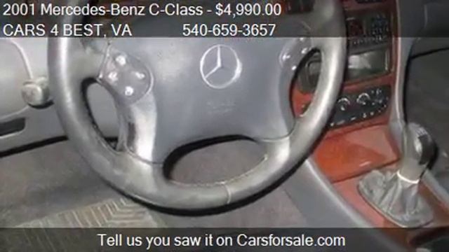 2001 Mercedes-Benz C-Class C240 4dr Sedan for sale in STAFFO смотреть онлайн