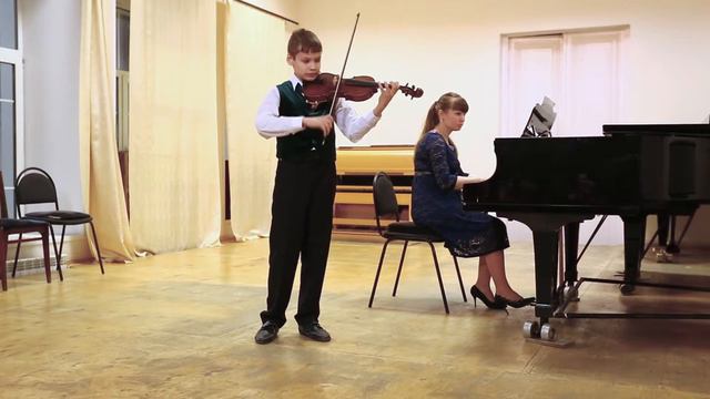 Кreisler Sicilienne & Rigaudon Максим Драчёв 12 лет (Крейслер Сицилиана и Ригодон) смотреть онлайн