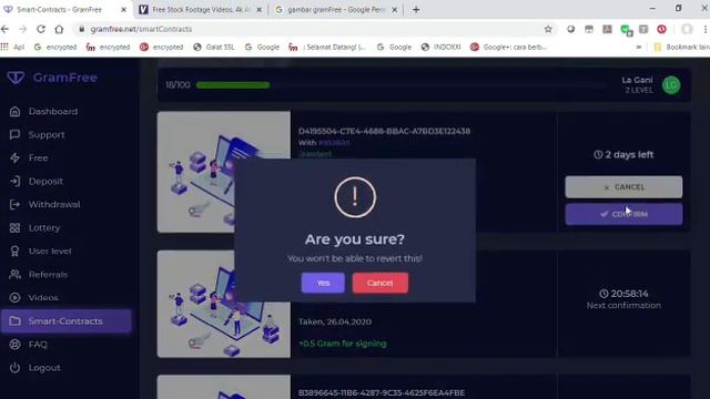 CARA MENJALANKAN GRAMFREE AGAR MENDAPATKAN 1000 USD смотреть онлайн