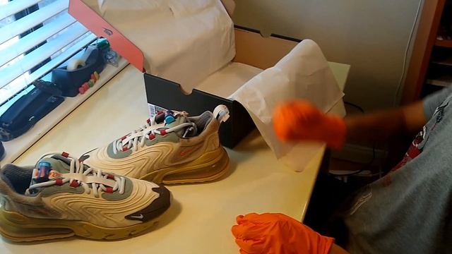 Unboxing Travis Scott "Cactus Trails" Air Max 270 React. +ASMR смотреть онлайн