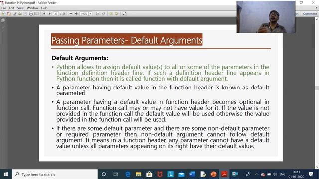 User Defined Function in Python Part #2 смотреть онлайн