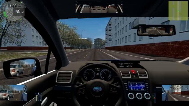 City Car Driving - 2015 Subaru Levorg GT (Calm Driving) смотреть онлайн