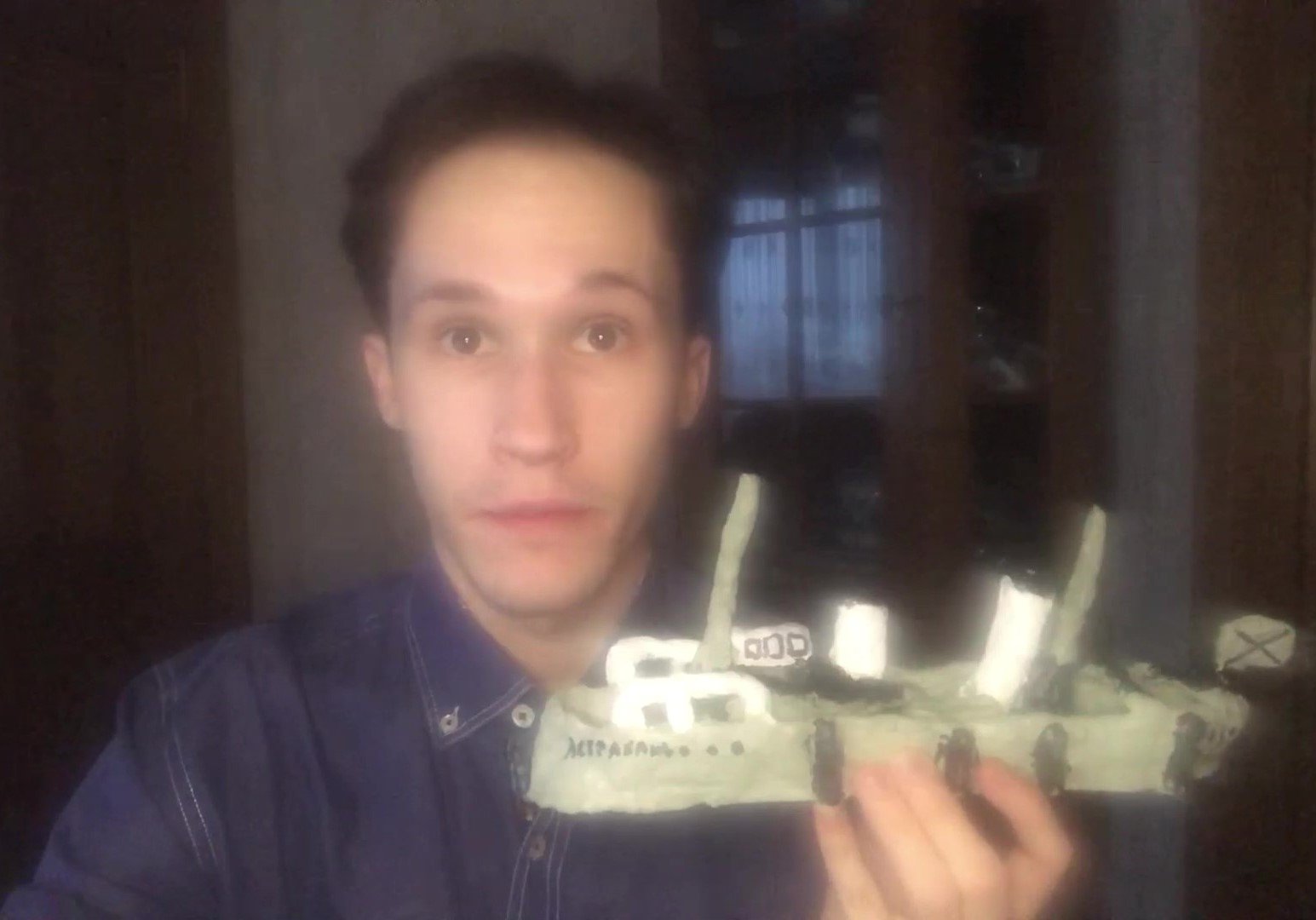 Малоизвестный пароход Российской империи: леплю из глины модель парохода "Астрахань" смотреть онлайн