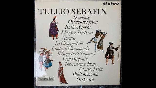 Gaetano Donizetti : Two selected Opera Overtures (1842), conducted by Tullio Serafin смотреть онлайн