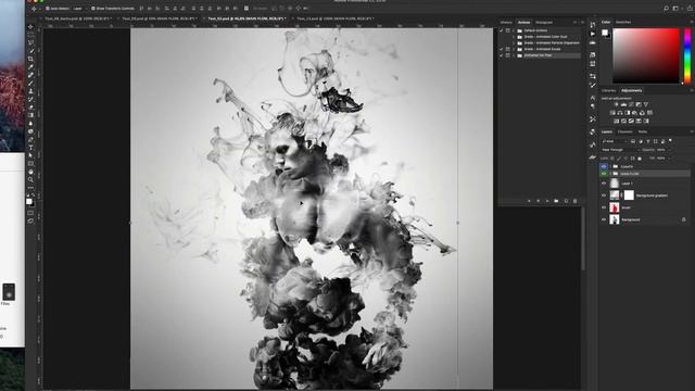 Create Ink Flow Photoshop Effect and Add the Animation смотреть онлайн