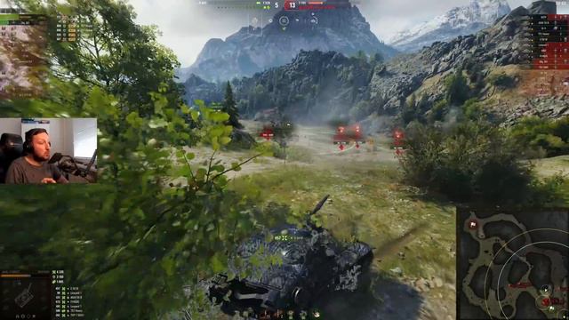 World of Tanks/ Komentovaný replay/ Chieftain смотреть онлайн