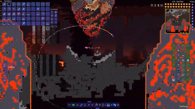 Molten Heart Timelapse Build ~ Terraria смотреть онлайн