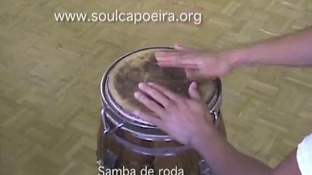 Capoeira Drum Rhythms- Samba de Roda смотреть онлайн