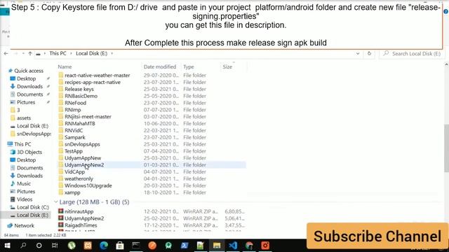 Ionic 5 generate keystore file and make Release APK build смотреть онлайн
