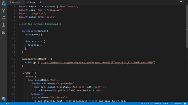 React CryptoCurrency Tutorial - Display Exchange Data with an API смотреть онлайн