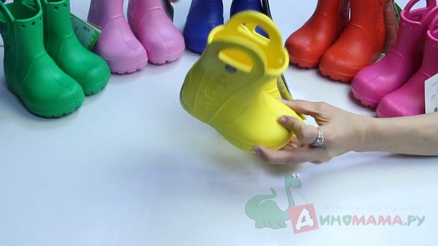 Crocs, Сапоги Handle It Rain Boot Kids арт 12803 смотреть онлайн