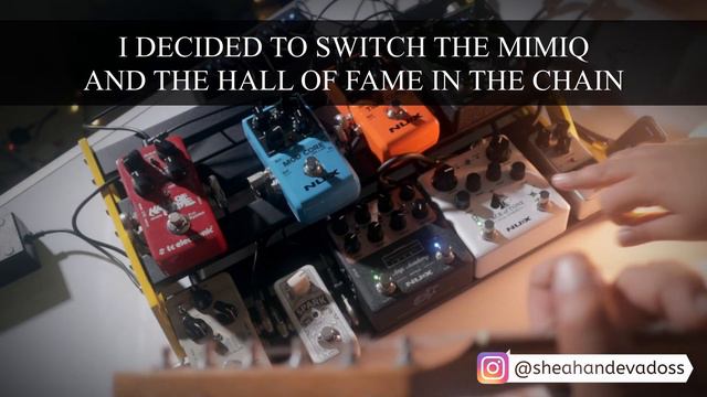 NUX BumbleBee Pedalboard Build!