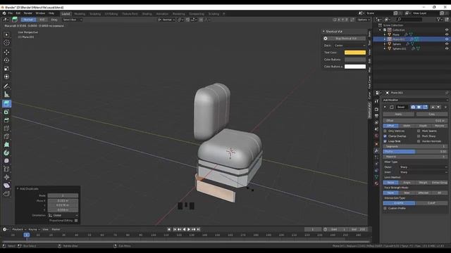 76. Blender. Hard Surface. Кресло (часть2) смотреть онлайн