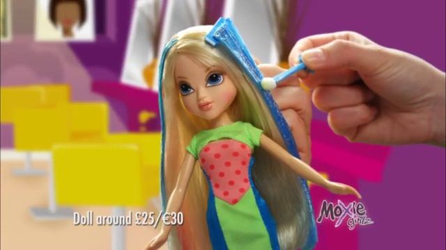 Smyths Toys - Moxie Girlz Hair Colour Studio Dolls смотреть онлайн