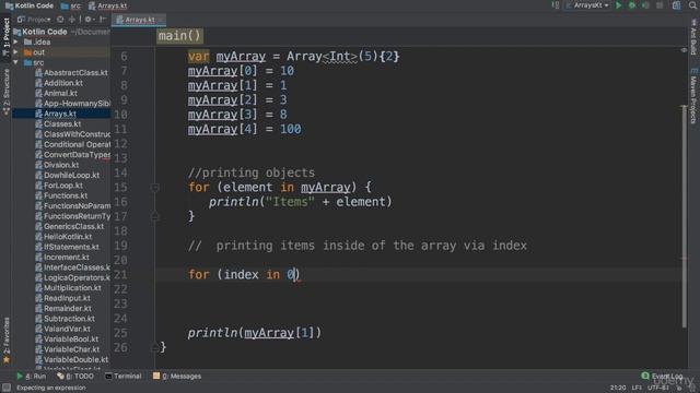 52 - Arrays (Part 2) - Kotlin Developer Course - Build Android Apps in Kotlin смотреть онлайн