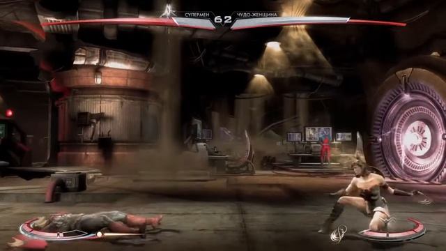 Injustice: Gods Among Us Ultimate Edition играю с другом смотреть онлайн