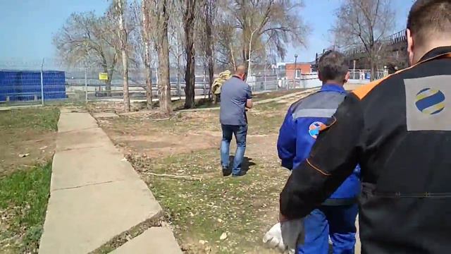 Бобра перевезли в брезентовом мешке смотреть онлайн