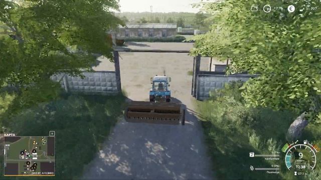 FS19 ? балдейкино фс 19 прохождение 11 ?Продолжаю заниматься травой // Досадил пшеницу