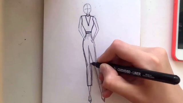 Модные эскизы #3 смотреть онлайн
