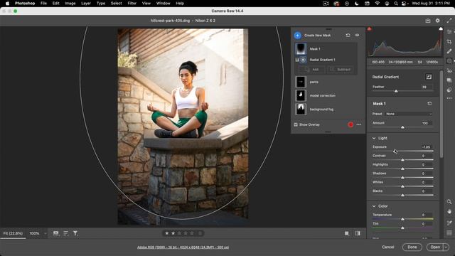 How to Mask with Adobe Camera Raw 2022 Photoshop tutorial #Nucly смотреть онлайн