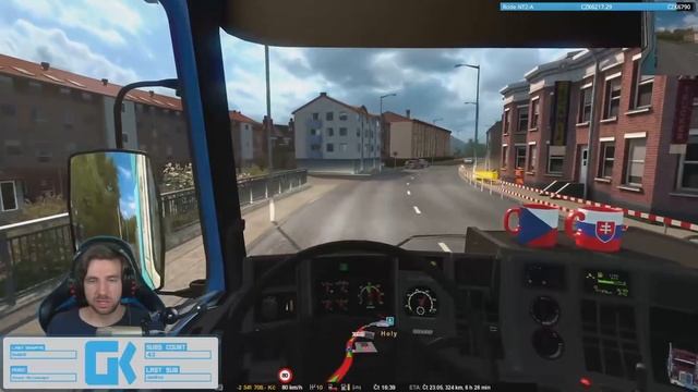 VYKAŠLAL SE NA SEMAFORY?! | Euro Truck Simulator 2 ProMods & RusMap #30 смотреть онлайн
