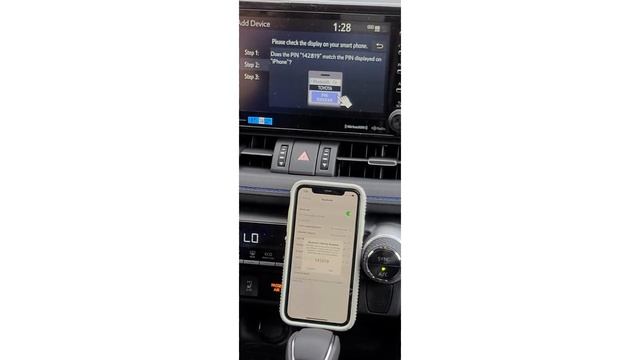 Sales Rep Dolores Shows Us How To Connect Your Phone To Your Toyota Via Bluetooth