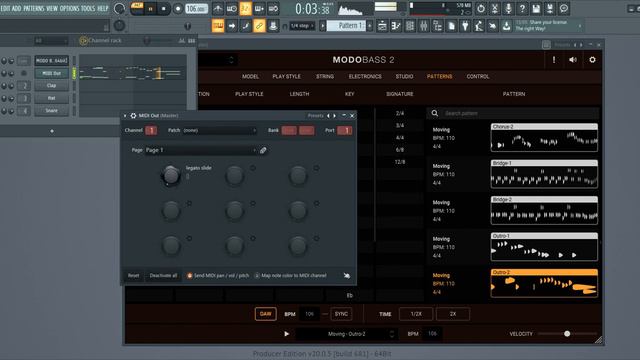 Modo Bass 2 How To Use Legato Slide On FL Studio [ Tutorial ] смотреть онлайн