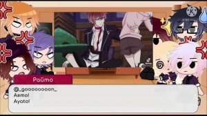 Реакция на аниме "Дьявольские возлюбленные" старые персы