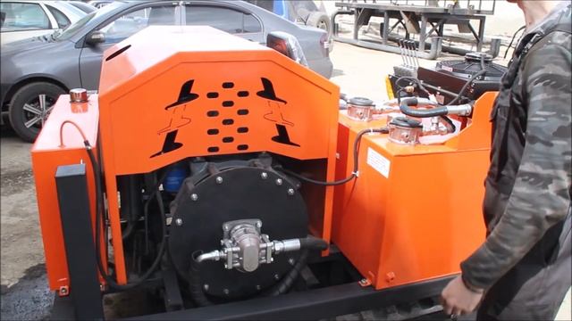 Буровая многофункциональная установка на воду SBU-60LS. Как управлять экскаватором и буровой