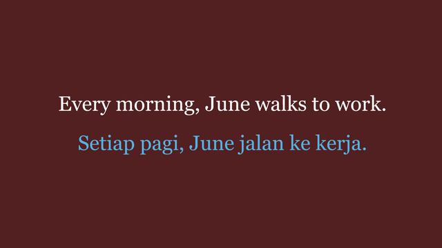 LEARN MALAY - JALAN: to walk (30 days, 30 verbs - 6) смотреть онлайн