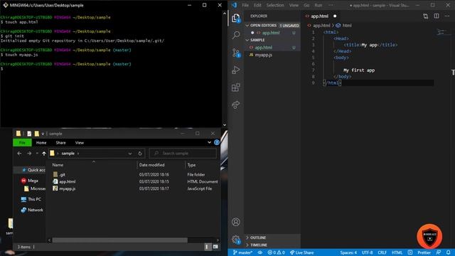 Git Commands | Git tutorial - 4 | Git made easy | Git for beginners смотреть онлайн