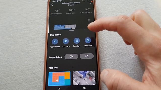 Roborock S8 Pro Ultra - App