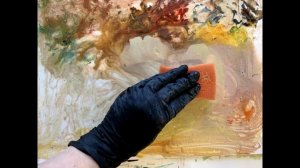 Как легко очистить палитру от засохших масляных красок