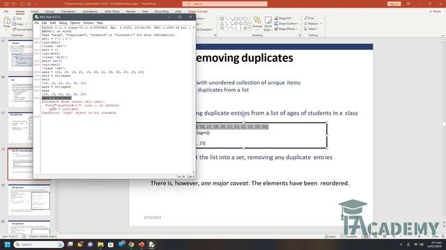 Python Basics 39: Advanced - Sets() Class, It's Uses, Methods & Operators [Urdu/Hindi] смотреть онлайн