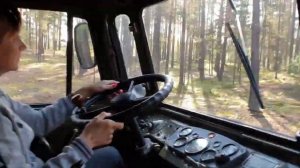 Газ 66 Авто дом.  Жена рулит