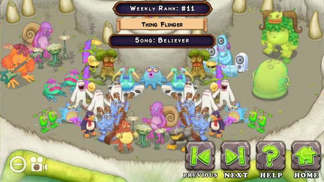 Believer by Imagine Dragons in My Singing Monsters смотреть онлайн