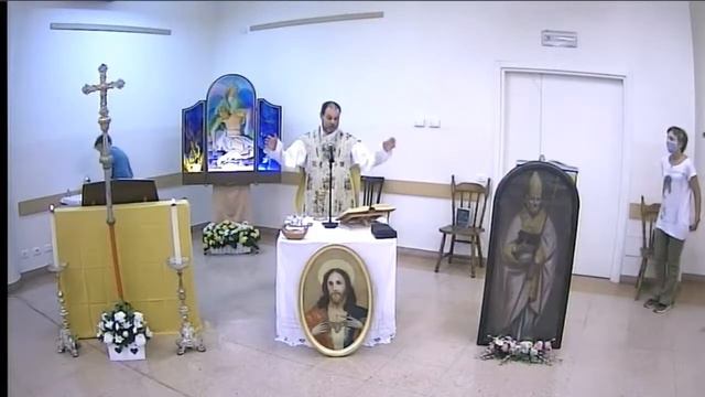 Messa e Vespri di venerdi 28 agosto SANT'AGOSTINO смотреть онлайн