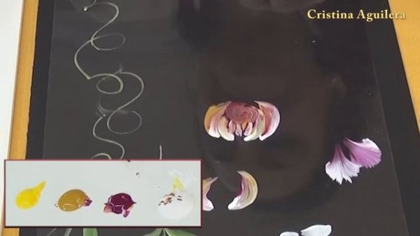 Pincel redondo pintura multicarga (one stroke)