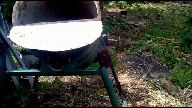 Самодельная бетономешалка,гравитационная и принудительная. смотреть онлайн