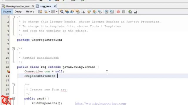 How to Create User Registration Form in java using MySQL Database? [With Source Code] смотреть онлайн