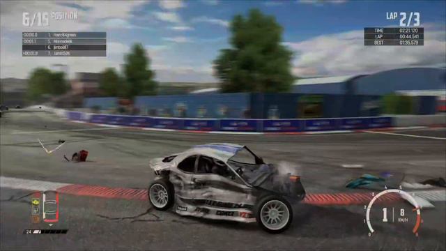How did i survive !!!!! Wreckfest ps5 смотреть онлайн