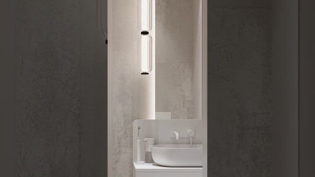 Белая ванная в современном стиле. | Дизайн Ремонт Москва Интерьер Квартира ЖК | Design Interior смотреть онлайн