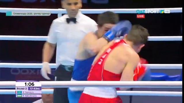 Олимпиада 2020. Отборочный турнир по боксу. Финал. Zakir Safiullin & Elnur Abduraimov