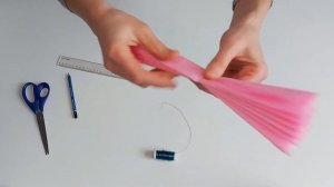 Бумажные помпоны. Как сделать цветок из бумаги? / Paper pompoms. How to make a paper flower?