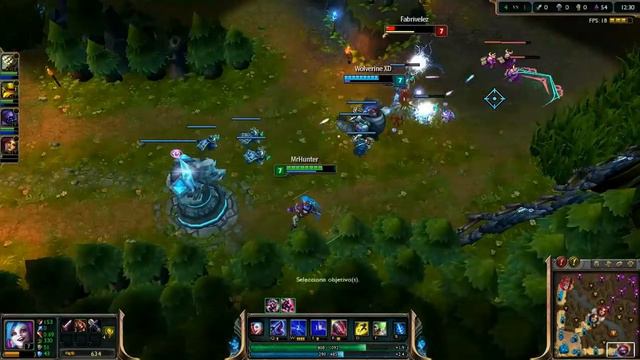 League of Legends - Jinx vs Kennen (Bot Line) смотреть онлайн