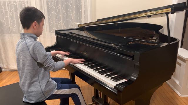 Chopin Nocturne in F Sharp minor Op 48 No 2 by Yaolin Wang, 12 year old смотреть онлайн