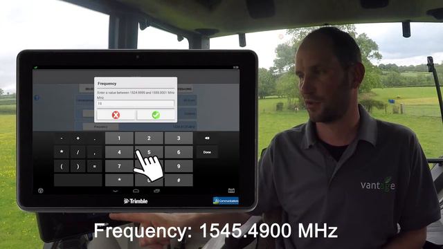 Trimble RTX EA Frequency Update on TMX-2050 Precision-IQ Display смотреть онлайн