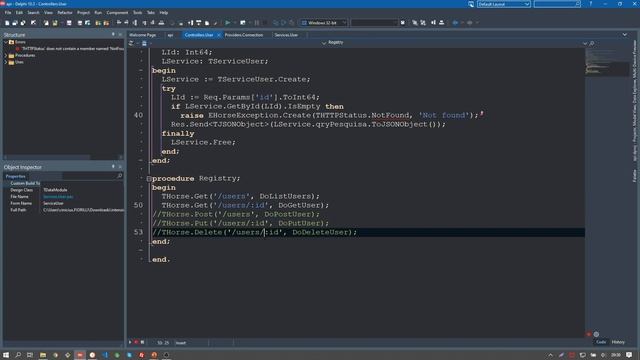 #11 Criando uma API REST com Delphi - Filtros avançados смотреть онлайн